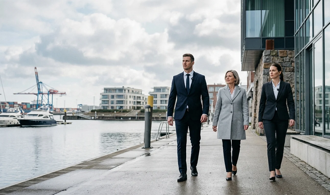 Begleitschutz Bremerhaven Kundenbewertung Kundenstimmen und persönliche Sicherheitsbegleitung durch Nord Secured in Bremerhaven